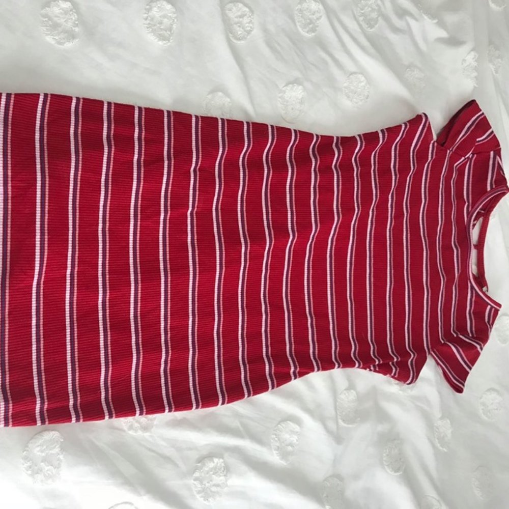 Red Tee Dress